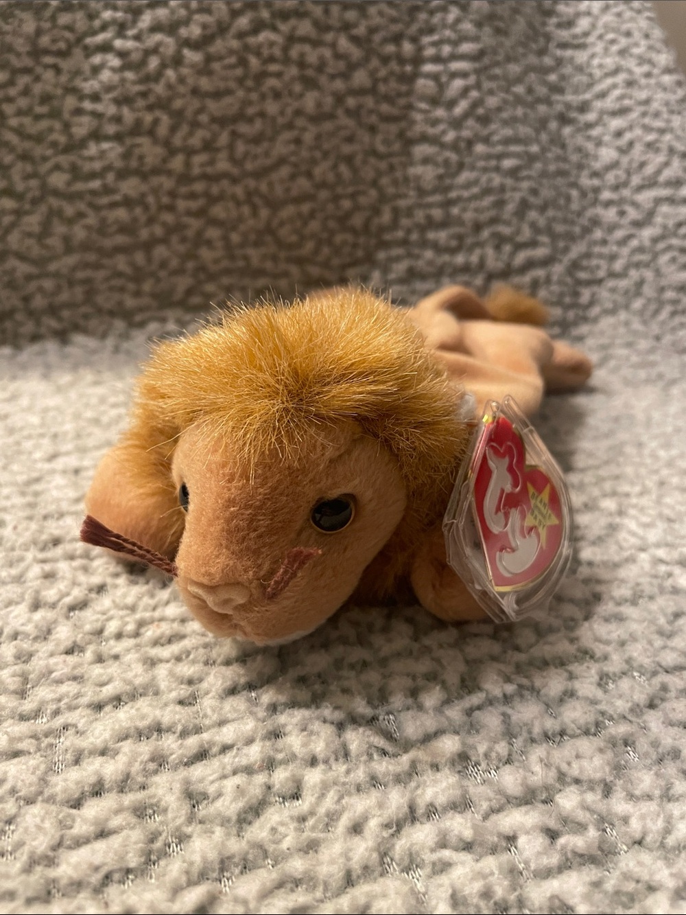 2/15$ Ty Beanie Baby “Roary” Lion